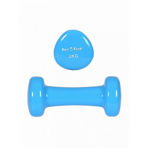 Гантель обрезиненная 2 кг, Neofit