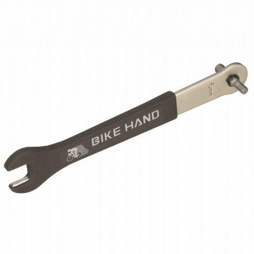Ключ педальный Bikehand YC-160 ключ спицевой bikehand yc 6a 6 размеров хром молибден