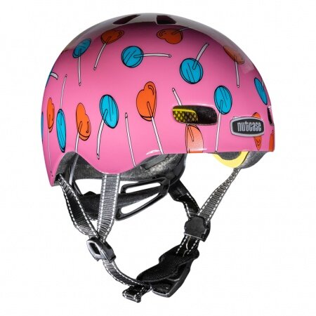 Nutcase Шлем защитный Nutcase Baby Nutty Sucker Punch, цвет Розовый, ростовка XXS