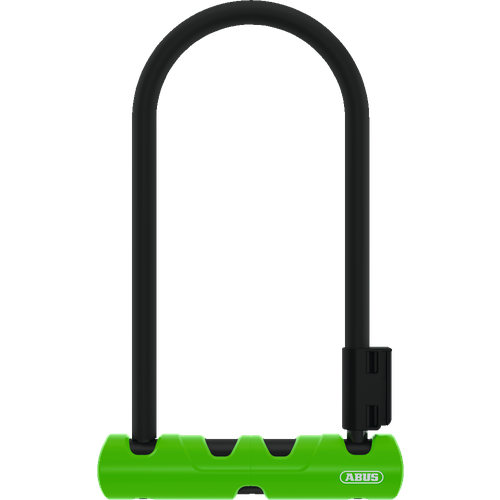 фото Замок abus 05-0034591 вело скоба 14мм, ключ, ultra 410/170hb 230х110мм gn sh34 с кроншт