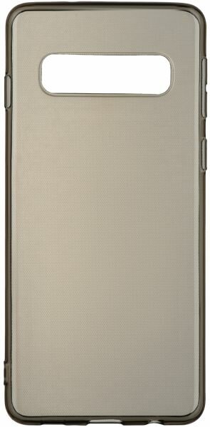 Накладка силикон для Samsung G975 Galaxy S10+ прозрачная черная
