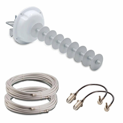 Комплект с мощной 3G, 4G антенной Пушка MIMO 17 дБ. MaxStreet