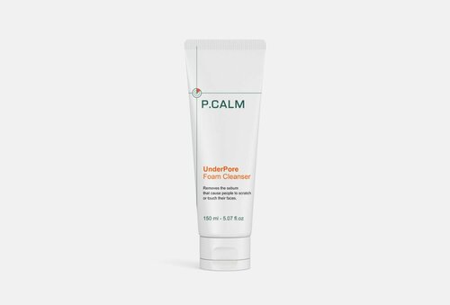 Пенка для умывания для очищения пор p.calm underpore foam cleanser