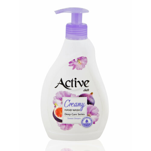 Жидкое крем-мыло ACTIVE иран с витамином B5 Инжир дозатор 350 мл 408₽