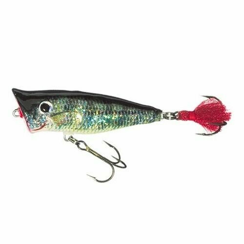 фото Воблер для рыбалки jaxon popper 7см/ 9гр, подарок мужчине, подарок рыбаку