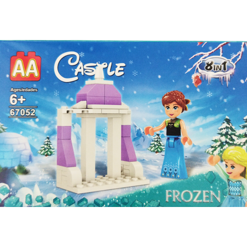 конструктор banbao мир фантазий 6365 здание 2 замок фантазий 380 дет Конструктор CASTLE FROZEN AA 67052-7