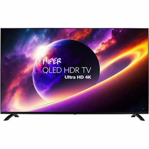 Телевизор Hiper QL50UD700AD QLED 4K Ultra HD черный 6731400₽