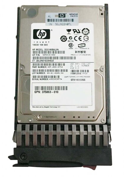 Жесткий диск HP 504015-002 146Gb SAS 2,5" HDD