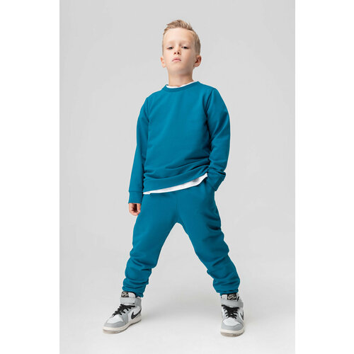 Комплект одежды BODO, размер 92-98, синий брюки джоггеры zolla полуприлегающий силуэт пояс на резинке карманы размер s зеленый