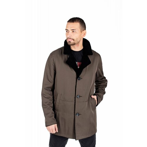 фото Куртка-рубашка valentini, размер 56, зеленый