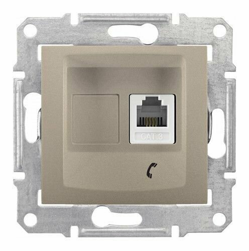 Schneider Electric Sedna Титан Розетка ТЛФ 1-ая RJ11 SDN4101168