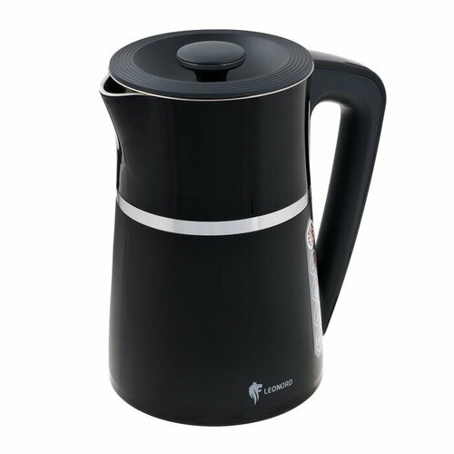 Чайник электрический Leonord LE- 1512 пластик 17 л 2200 Вт чёрный 398100₽