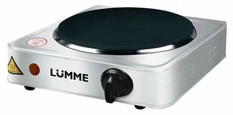 Электрическая плита LUMME LU-3606, серебристый