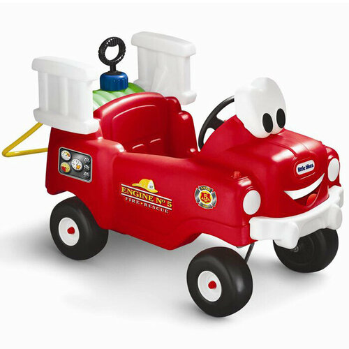Детский автомобиль-каталка Пожарная машина цвет красный 15100₽
