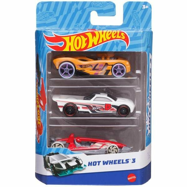 Набор машинок Mattel Hot Wheels 3 машинки №50