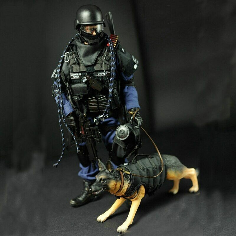 Коллекционная подвижная фигурка SWAT американский спецназ солдат 35cm, Подарок парню на 23 февраля, игрушки для мальчика