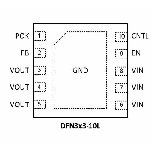 Микросхема EM5106VT DFN3X3-10L