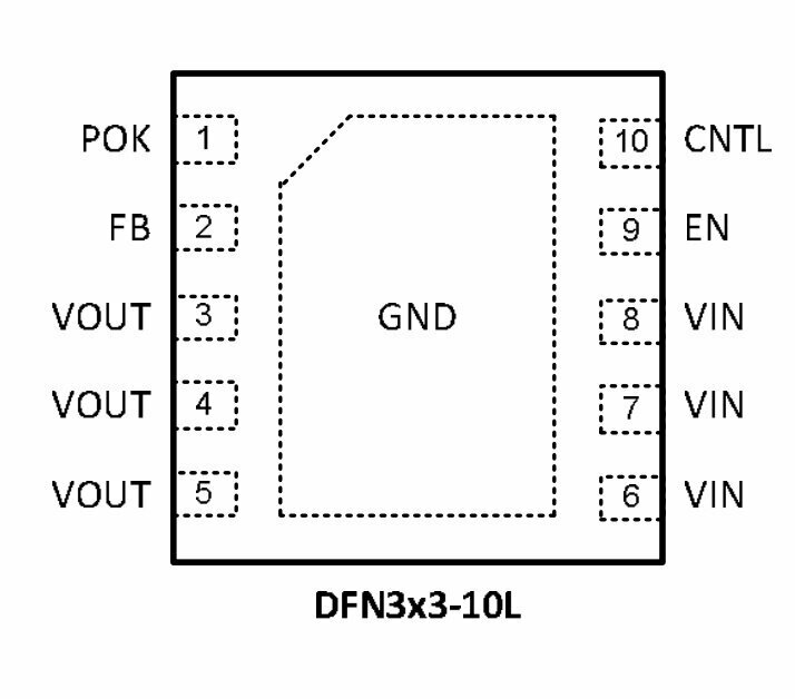 Микросхема EM5106VT DFN3X3-10L