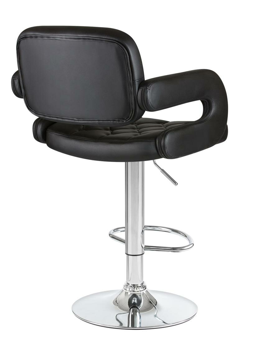 Стул барный DOBRIN Стул барный DOBRIN TIESTO, чёрный арт. LM-3460_CH-M_EL-black — фото 1