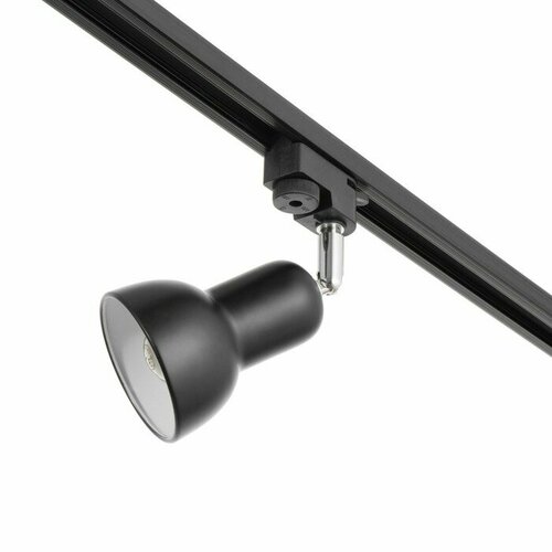 Светильник трековый Мудрец Е27 40Вт черный 9х9х195см 1615₽