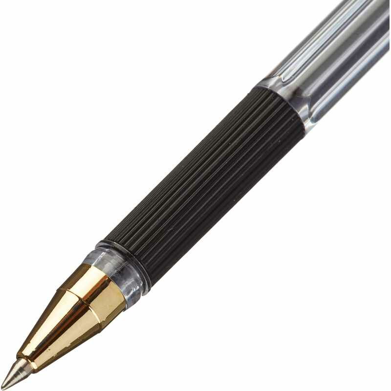 Ручка шариковая 0,5 "MC Gold" черная (BMC-01) MunHwa - фото №7