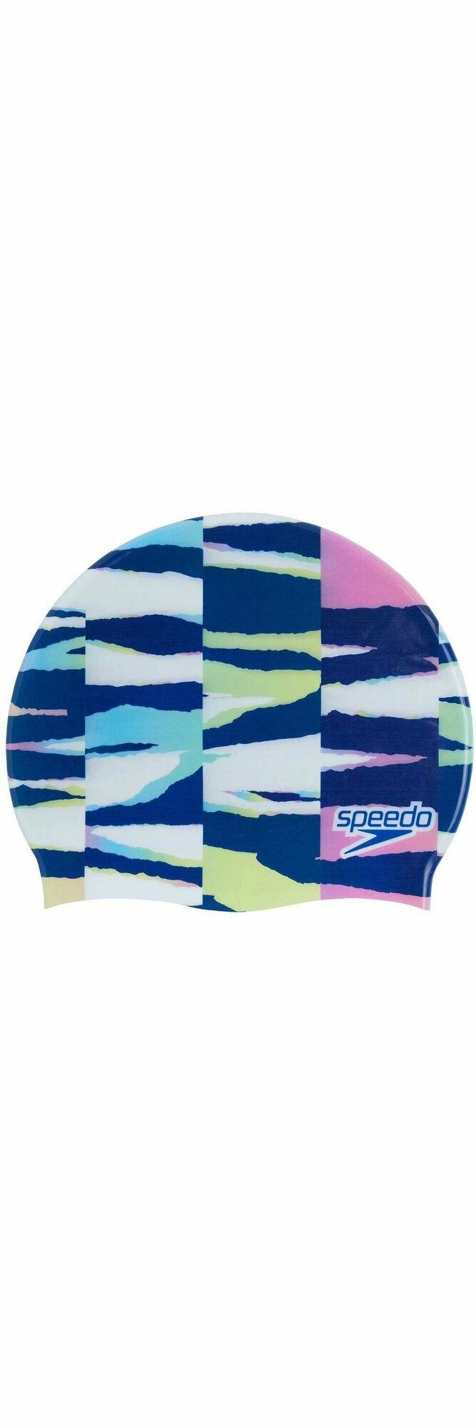 Шапочка для плавания Speedo Digital Printed Cap Au White/Blue