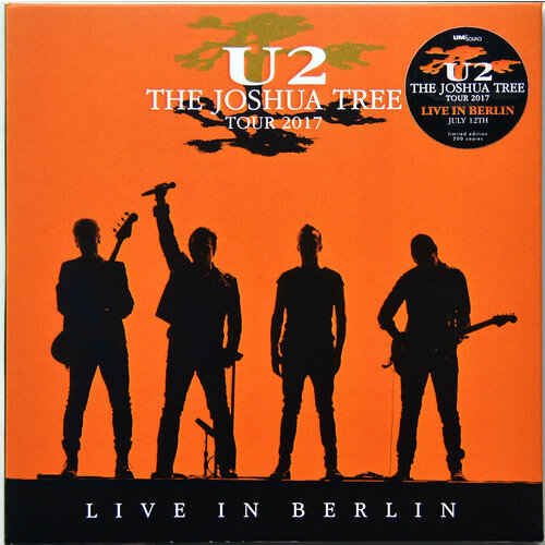 U2 Live in Berlin Germany 2017 Joshua Three Tour 2CD set компакт диски thompson music glenn hughes live in wolverhampton 2cd