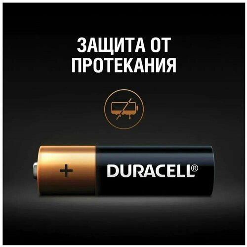 Батарейки щелочные (алкалиновые) Duracell Basic AA, 1,5B, 12шт (пальчиковые)