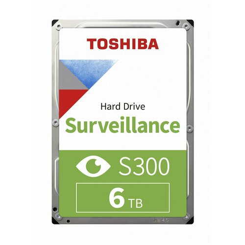 6TB Surveillance S300 (HDWT860UZSVA/HDKPB06Z0A01S) {SATA 6.0Gb/s, 5400 rpm, 256Mb buffer, 3.5 для видеонаблюдения}