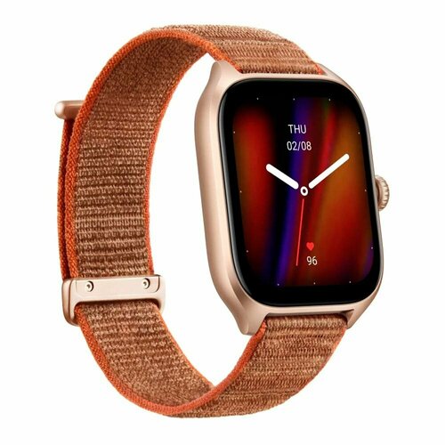 Умные часы Amazfit GTS 4 коричневый CN Version c Русским Языком 1549900₽