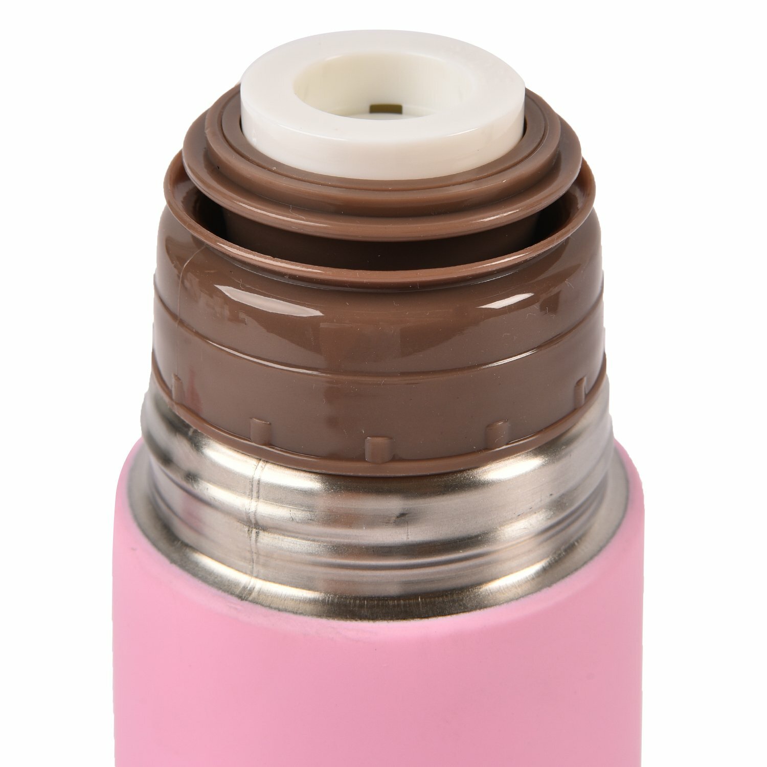 Термос Miniland для жидкостей Silky Thermos 350 мл розовый - фотография № 5
