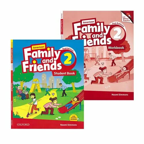 Комплект American Family and Friends 2: Workbook + Student book