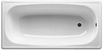 Стальная ванна Sanitana BLB Europa S30000812000000 (B30E12001): прямоугольная металлическая ванна 130х70 см, сталь толщиной 2,2 мм