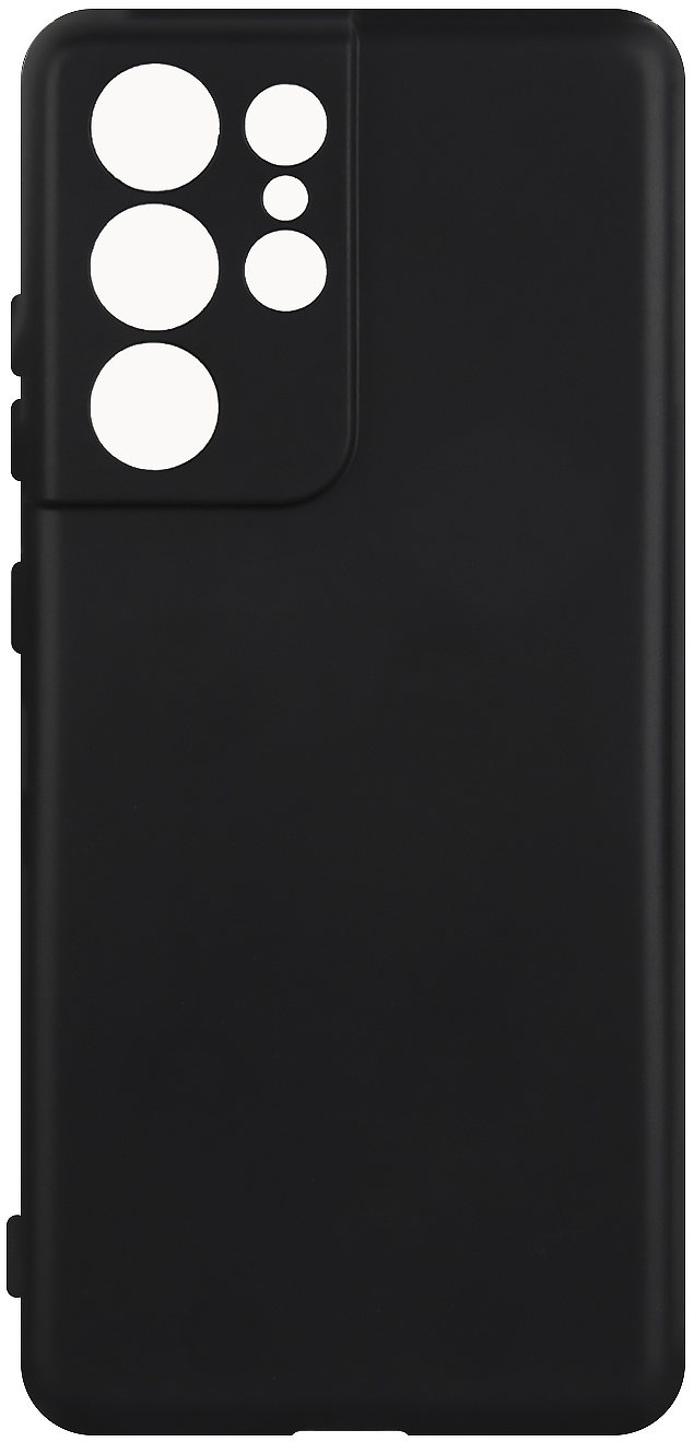 Чехол-накладка Mariso для Samsung Galaxy S21 Ultra SM-G998B black (Черный)