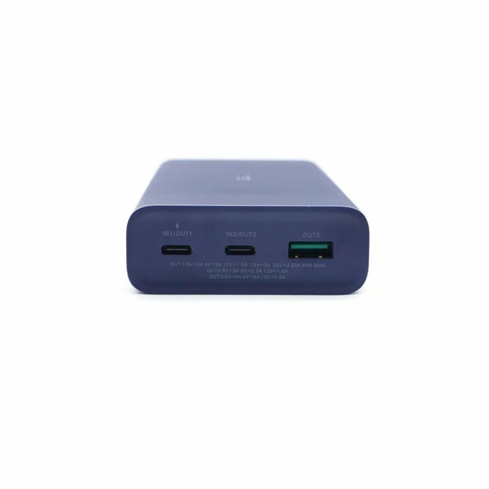 Внешний аккумулятор Ugreen PB165 Fast Charging Power Bank Dual Type-C / USB-A 45W 20000 мАч синий (80304) — фото 9