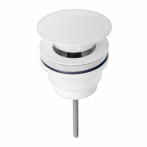 Донный клапан 565-111 нержавеющая сталь белый 1617₽