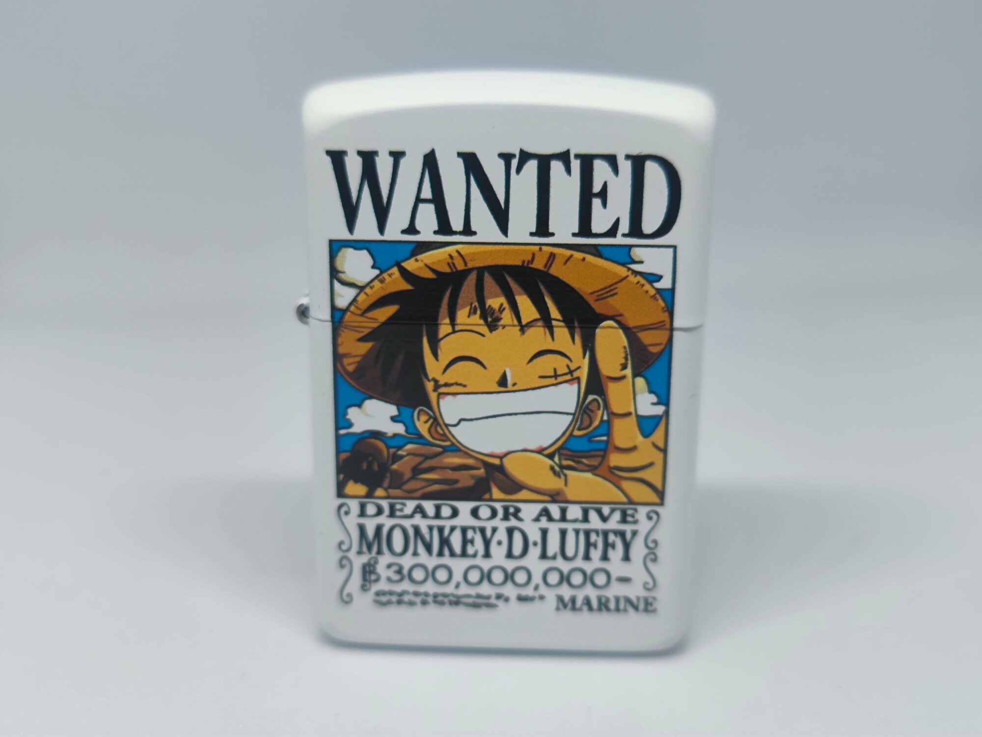 Zorro зажигалка One Piece Большой куш Wanted Monkey D-Luffy - фотография № 1