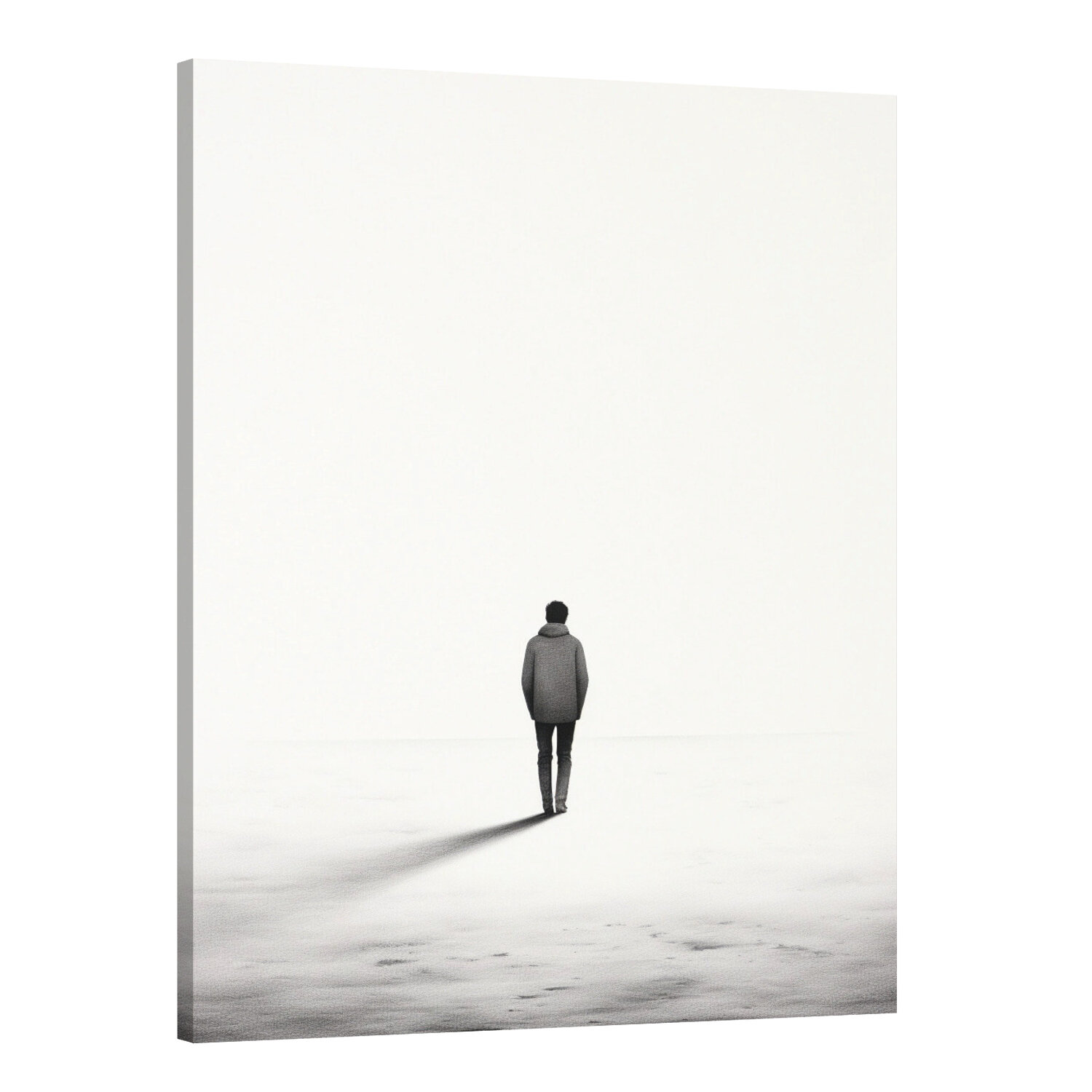 Интерьерная картина 50х70 "Минимализм: эмоциональная простота"