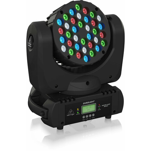 Behringer MOVING HEAD MH363 LED BEAM световой прибор полного вращения, 36х3 Вт RGBW, угол раскрытия луча 6 градусов, DMX