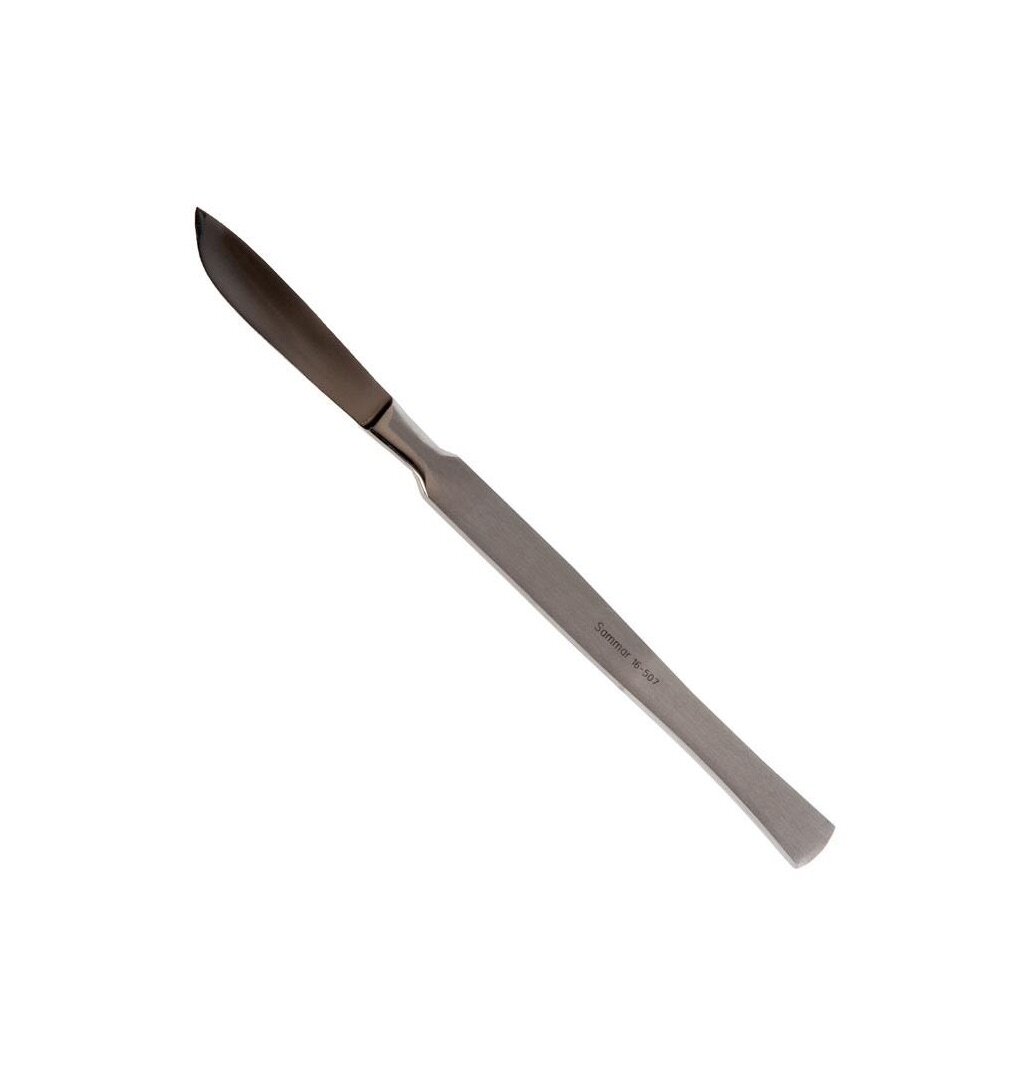 Scalpel / Скальпель медицинский большой 160 мм (медицинская сталь) Sammar (П-16-507)
