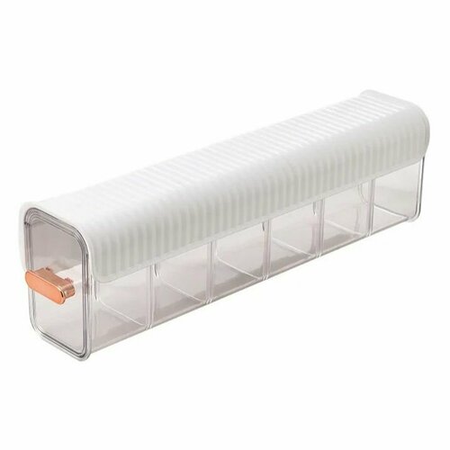 Органайзер для вещей настенный / Полка подвесная для хранения мелочей, цвет белый