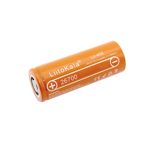 Аккумулятор 26700 LiitoKala Lii-40E 3.2V 4000mah Li-ion