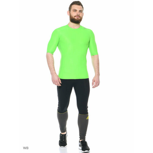 фото Майка adidas, размер l, зеленый