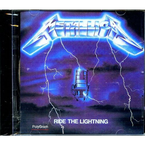 Музыкальный компакт диск METALLICA - Ride the Lightning 1984 г (производство Россия) музыкальный компакт диск boney m ten thousand lightyears 1984 г производство россия