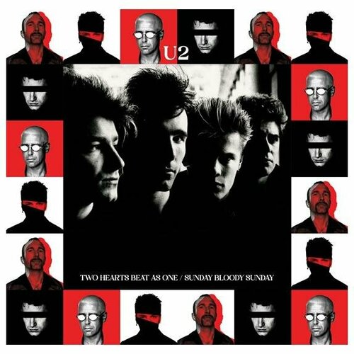 Виниловая пластинка U2 - TWO HEARTS BEAT AS ONE / SUNDAY BLOODY SUNDAY (LIMITED, COLOUR, 45 RPM)