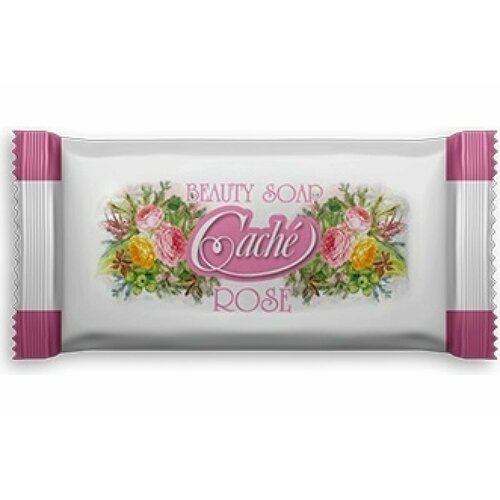 Туалетное мыло для ухода Cache 90 gr X 96 роза CLS0016