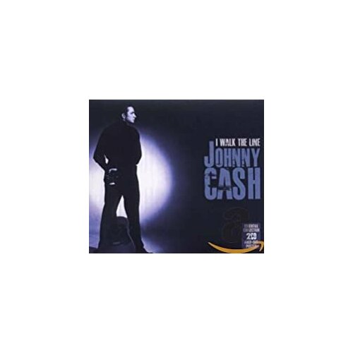 компакт диски le chant du monde johnny cash rock island line lonesome me 2cd Компакт-Диски, Metro Select, JOHNNY CASH - I Walk The Line (2CD)