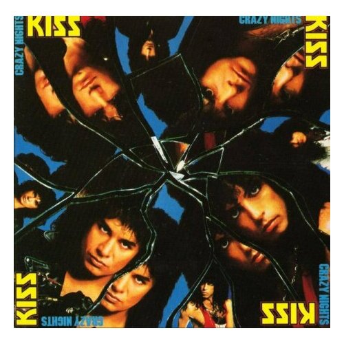 Старый винил, Mercury, KISS - Crazy Nights (LP , Used)