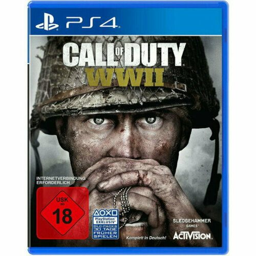игра ps4 call of duty wwii Call of Duty: WW 2 (английская версия) (PS4)