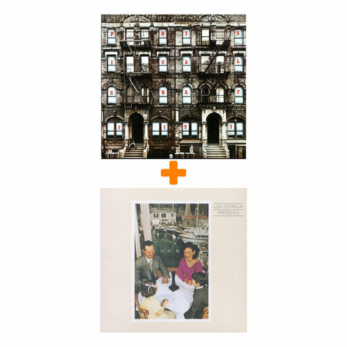Led Zeppelin – Physical Graffiti Original Recording Remastered (2 LP) + Presence Original Recording Remastered (LP) Комплект виниловые пластинки swan song led zeppelin in through the out door lp